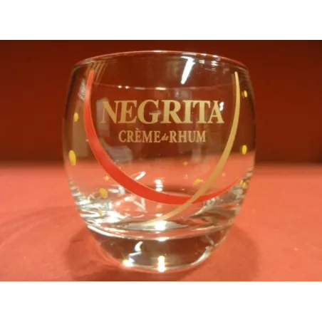 1 VERRE CREME DE  RHUM NEGRITA 