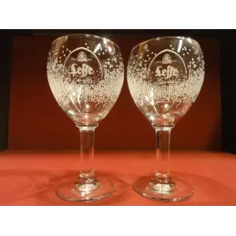 2 VERRES LEFFE COLLECTOR NOUVEAU MODELE