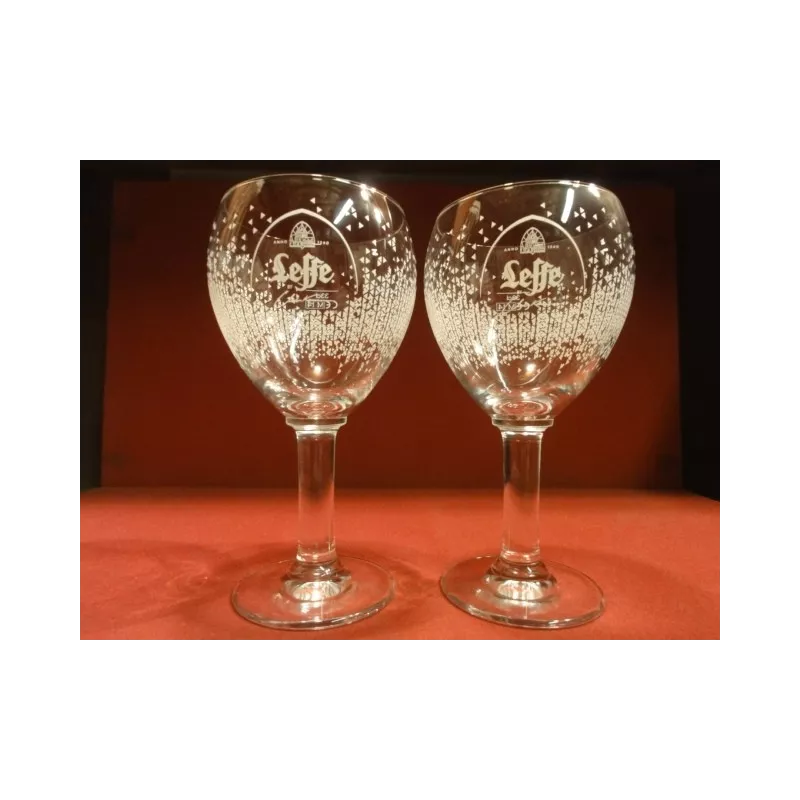 2 VERRES LEFFE COLLECTOR NOUVEAU MODELE