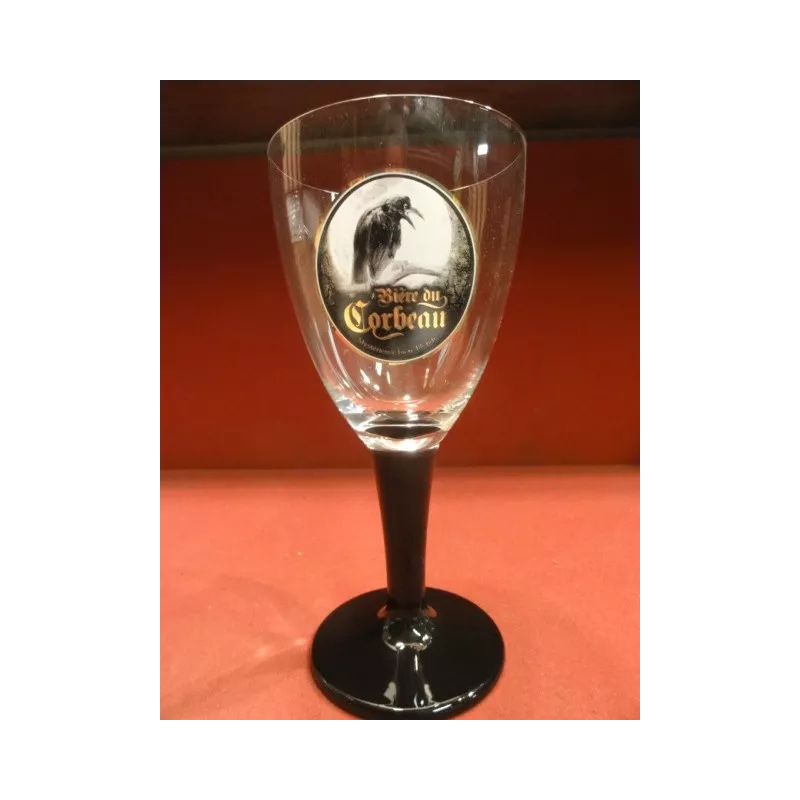 1 VERRE  BIERE DU CORBEAU  25/30CL