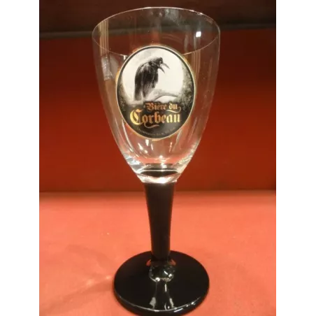 1 VERRE  BIERE DU CORBEAU  25/30CL