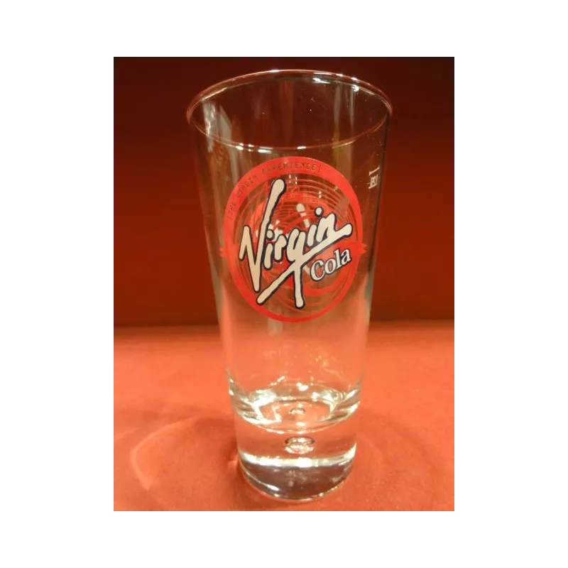 6 VERRES VIRGIN COLA 25CL