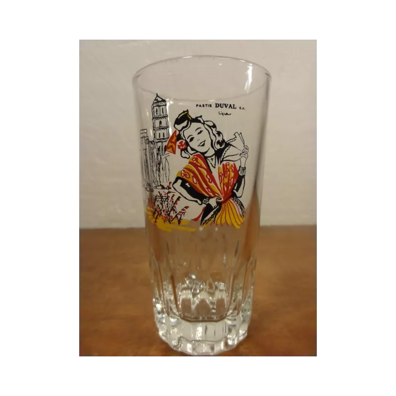 1 VERRE PASTIS DUVAL COLLECTOR 