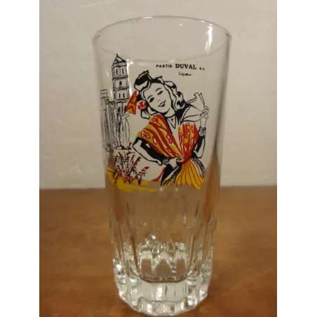 1 VERRE PASTIS DUVAL COLLECTOR 