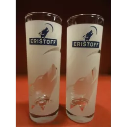 2 VERRES ERISTOFF GIVRES 22CL