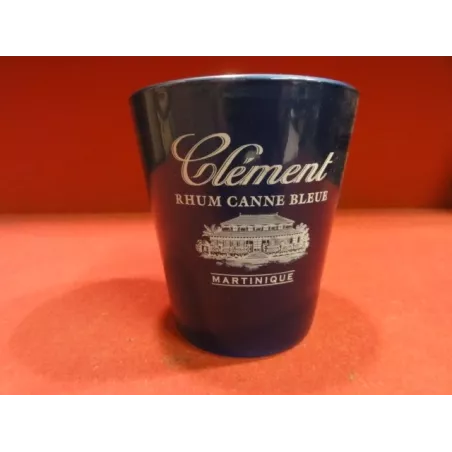 6 VERRES RHUM  CLEMENT