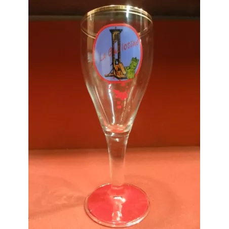 6 VERRES GUILLOTINE 33CL