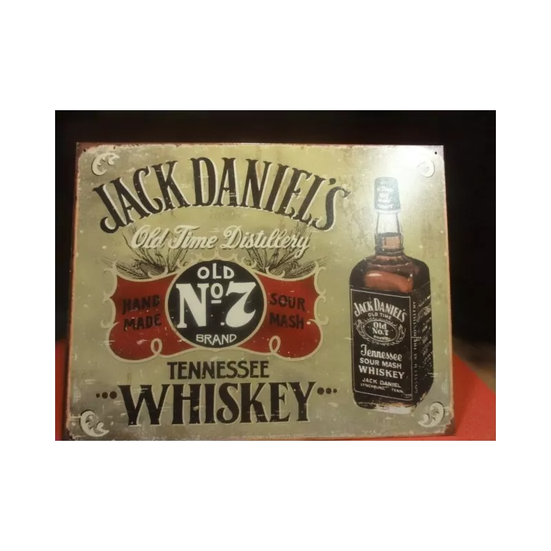 1 PLAQUE JACK DANIEL'S