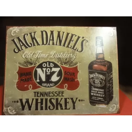 1 PLAQUE JACK DANIEL'S