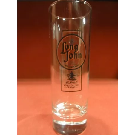 6 VERRES WHISKY LONG JOHN  22CL HT 15.20CM