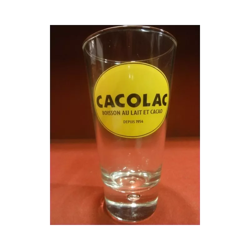 6 VERRES CACOLAC HT 14.50CM