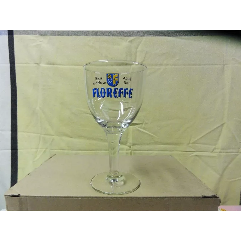 boite de 6 verres floreffe  25cl