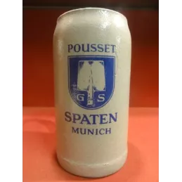 1 CHOPE POUSSET SPATEN MUNICH 1 LITRE