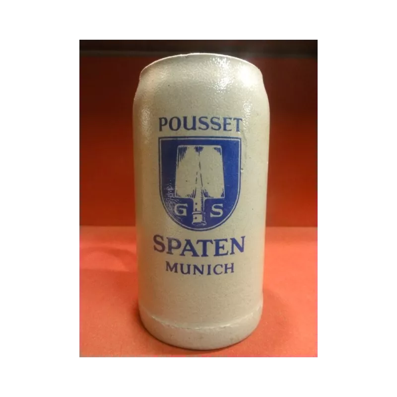 1 CHOPE POUSSET SPATEN MUNICH 1 LITRE