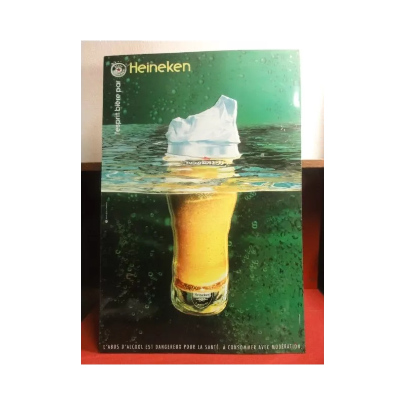 1 TOLE HEINEKEN 60 X40