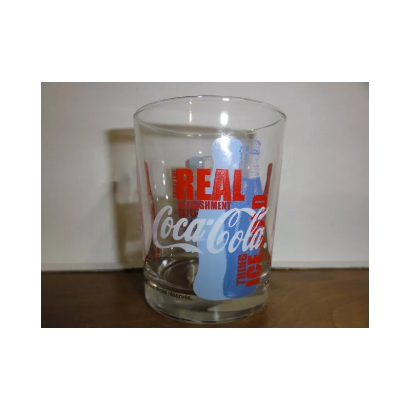 1 VERRE COCA-COLA REAL 