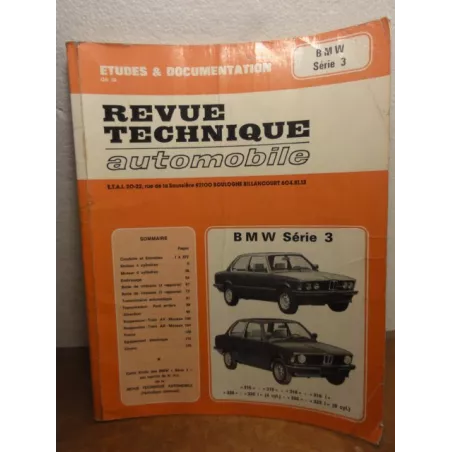 1 REVUE TECHNIQUE BMW SERIE 3 