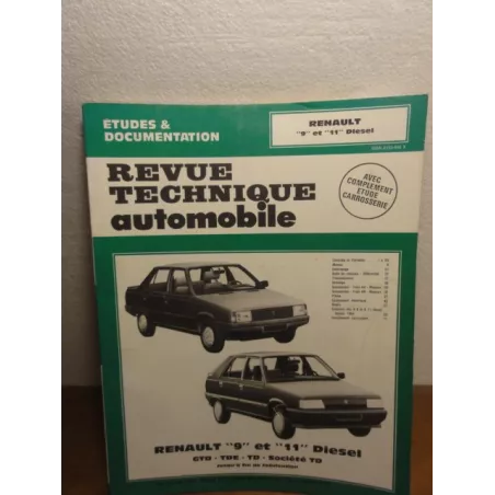 1 REVUE TECHNIQUE RENAULT 9 ET 11 DIESEL