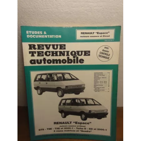 1 REVUE TECHNIQUE RENAULT ESPACE 