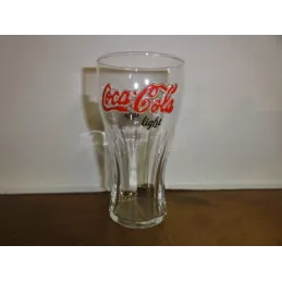 1 VERRE COCA-COLA  ROUGE LIGHT