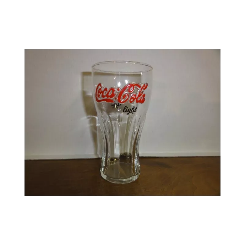 1 VERRE COCA-COLA  ROUGE LIGHT