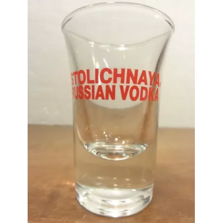 6 VERRES VODKA STOLICHNAYA  2CL