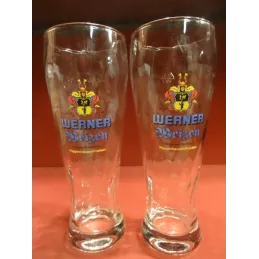 2 VERRES WERNER WEIZEN 50CL