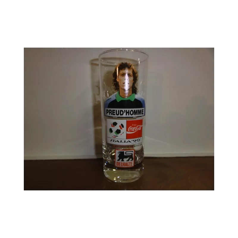 1 VERRE COCA-COLA  FOOT /90