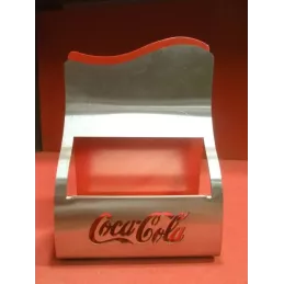 1 PRESENTOIR COCA-COLA EN  BOIS ET INOX