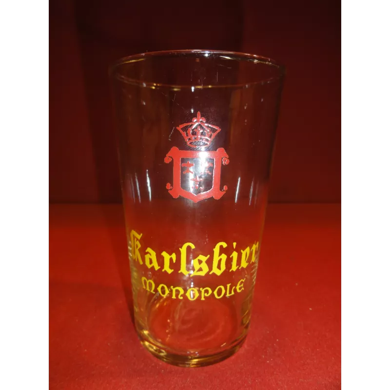 1 VERRE KARLSBIER MONOPOLE 25CL