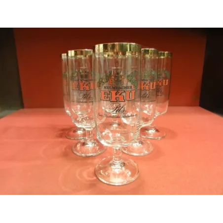 6 VERRES EKU KULMBACHER 20CL