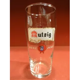 1 VERRE MUTZIG 25CL ( les yeux blancs)