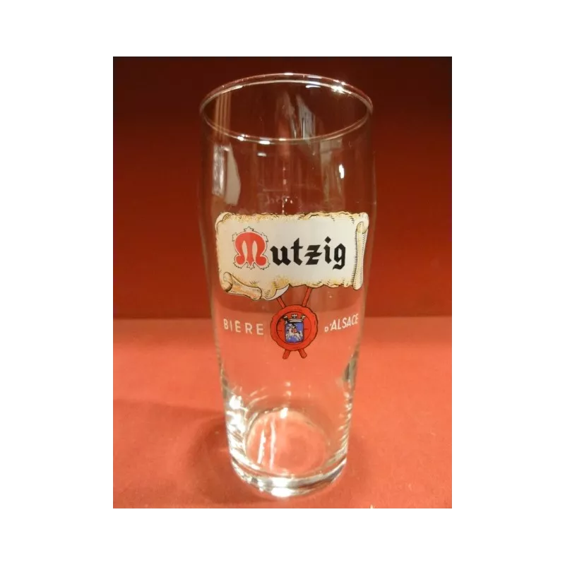 1 VERRE MUTZIG 25CL ( les yeux blancs)