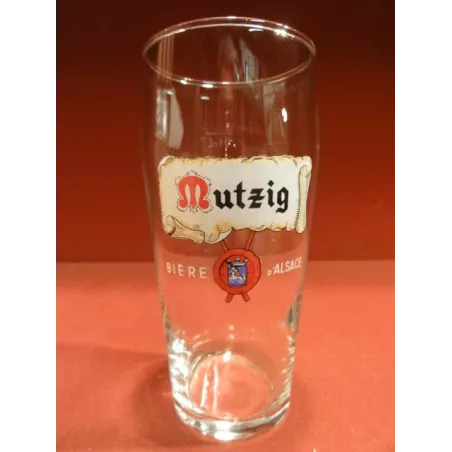 1 VERRE MUTZIG 25CL ( les yeux blancs)