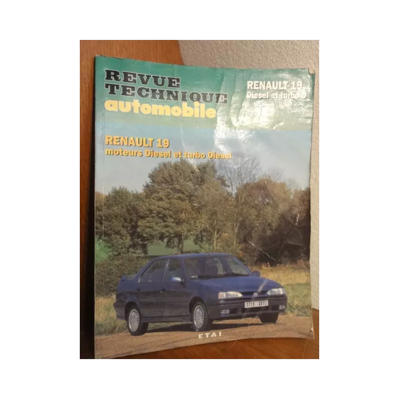 1 REVUE TECHNIQUE RENAULT 19 