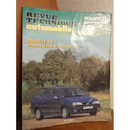 1 REVUE TECHNIQUE RENAULT 19 