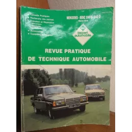 1 REVUE TECHNIQUE MERCEDES 200D ET 240D