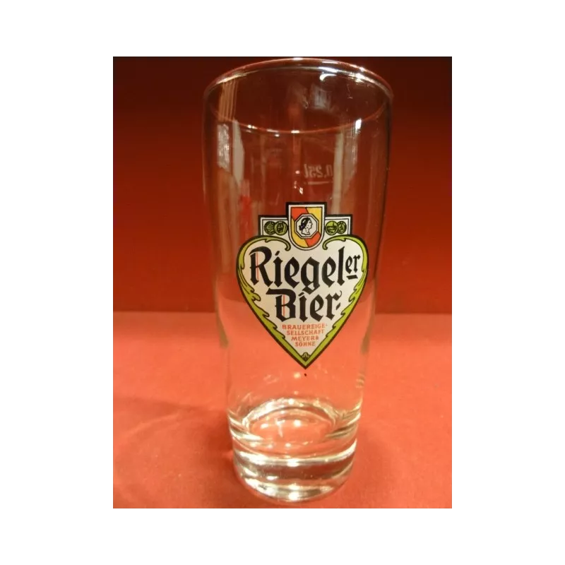 1 VERRE  RIEGELER BIER 25CL