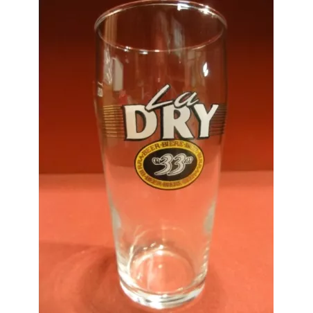 1 VERRE  LA DRY "33" 25cl