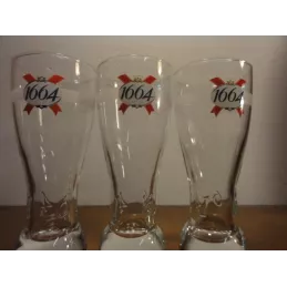 3 VERRES KRONENBOURG 1664 25CL