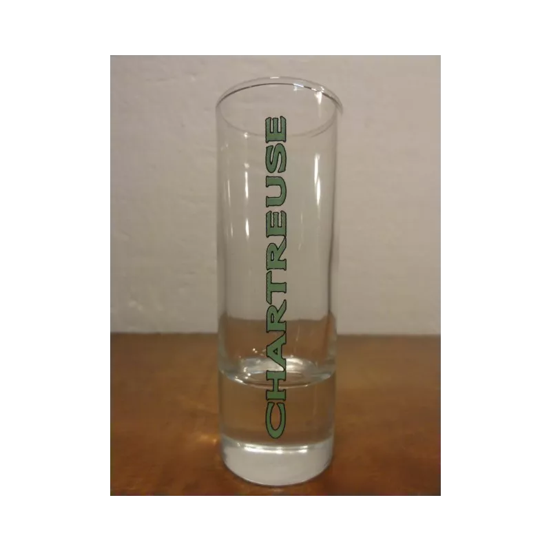 6 VERRES CHARTREUSE 6/7CL HT 10.50CM