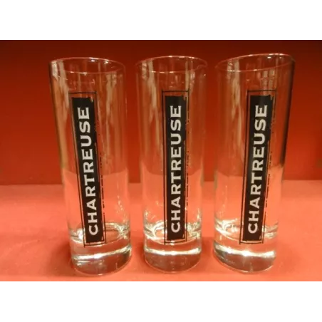 3 VERRES CHARTREUSE TUBO  22CL 