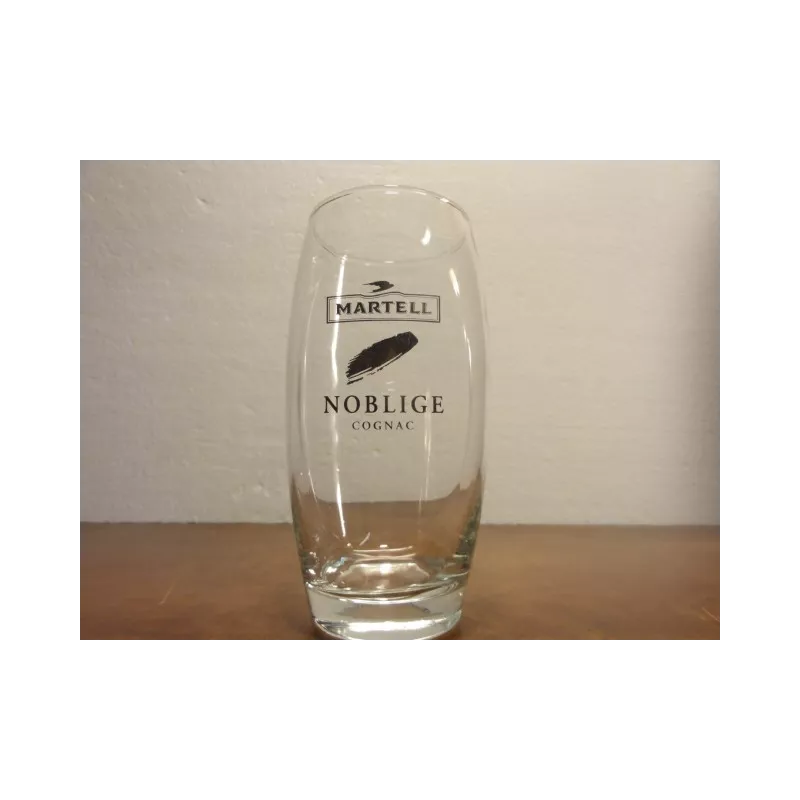 5 VERRES COGNAC MARTELL  HT.14CM