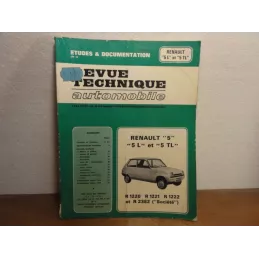 1 REVUE TECHNIQUE RENAULT 5  5L  5TL 