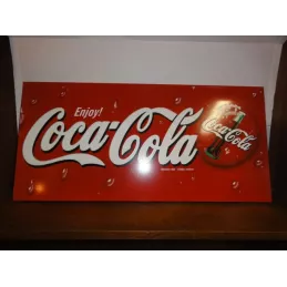 PLAQUE COCA-COLA  NON EMAILLE