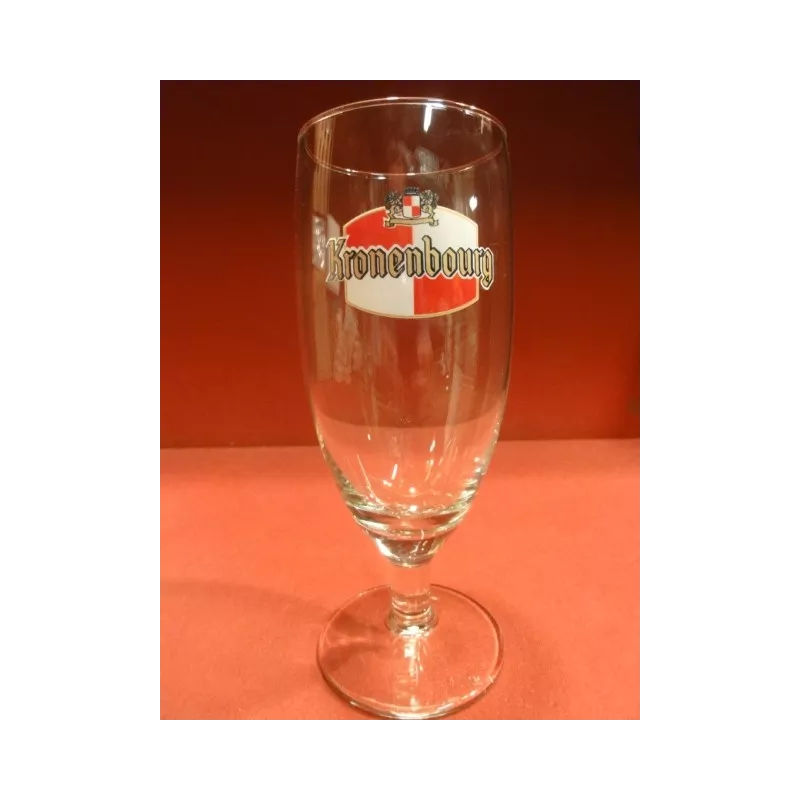 1 VERRE KRONENBOURG 25CL HT.17.20 CM