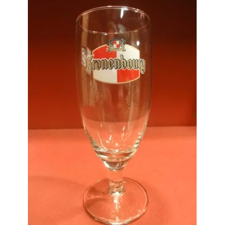 1 VERRE KRONENBOURG 25CL HT.17.20 CM