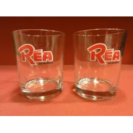 DEUX  VERRES JUS DE FRUIT  REA