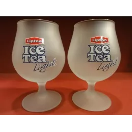 6 VERRES BALLON  LIPTON  ICE TEA  LIGHT 25CL