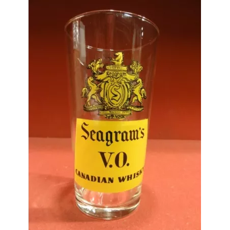 1 VERRE WHISKY SEAGRAM'S HT.12.50CM